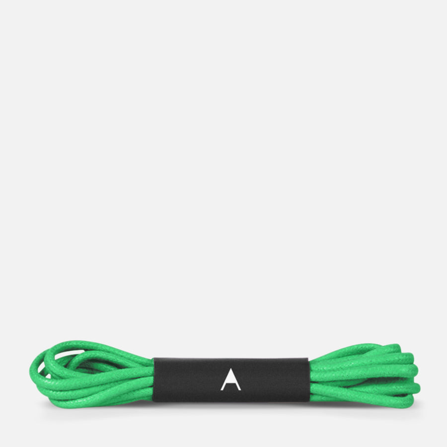 green laces for shoes