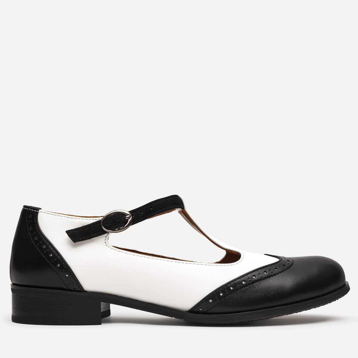 Mary Jane Shoes For Women Black And White