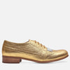 gold oxford shoes by julia bo