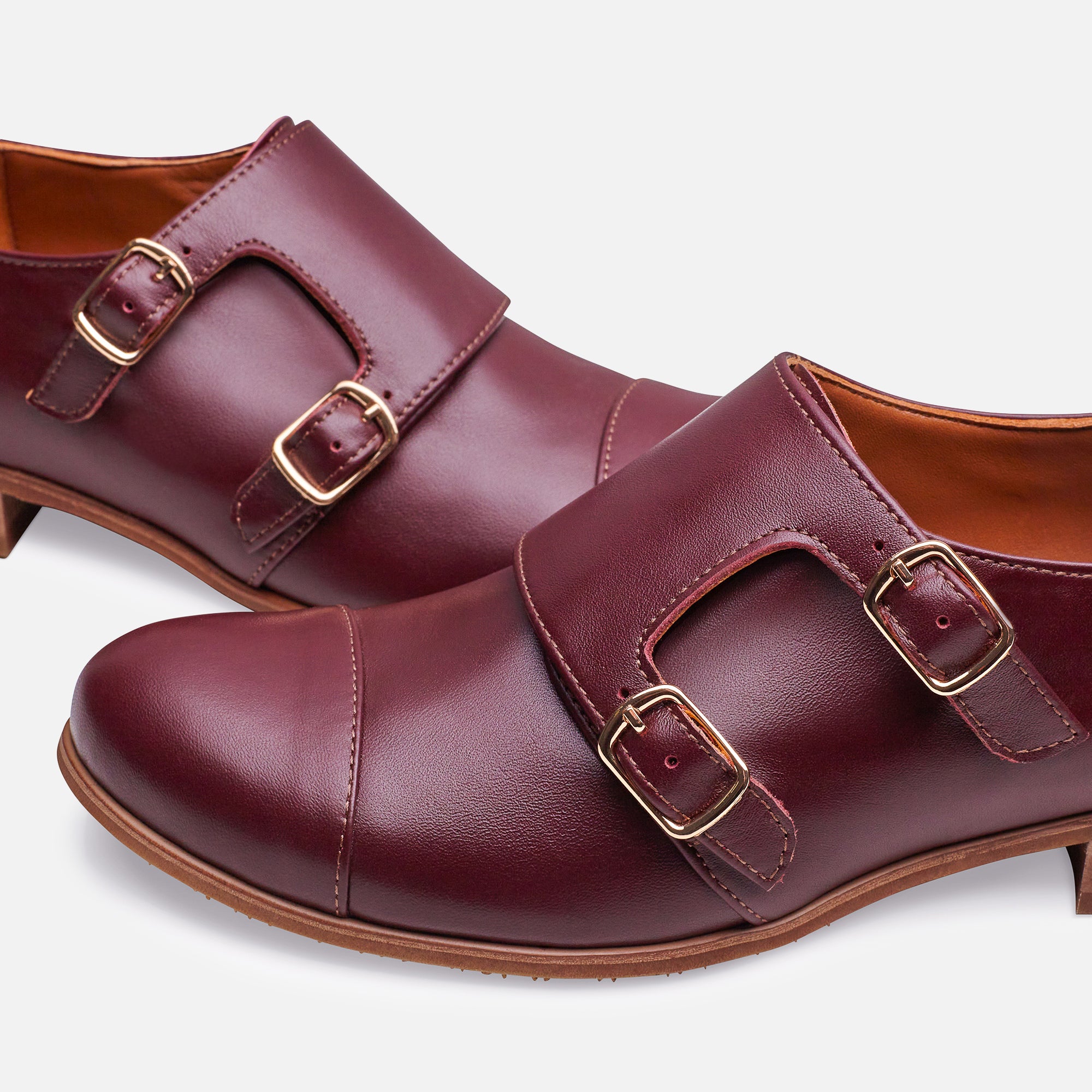 Women's Double Monk Strap Shoes by Julia Bo | Custom Oxfords & Boots - Julia Bo - Women's Oxfords Women's Double Monk Strap Shoes by Julia Bo | Custom Oxfords & Boots - Julia Bo - Women's Oxfords