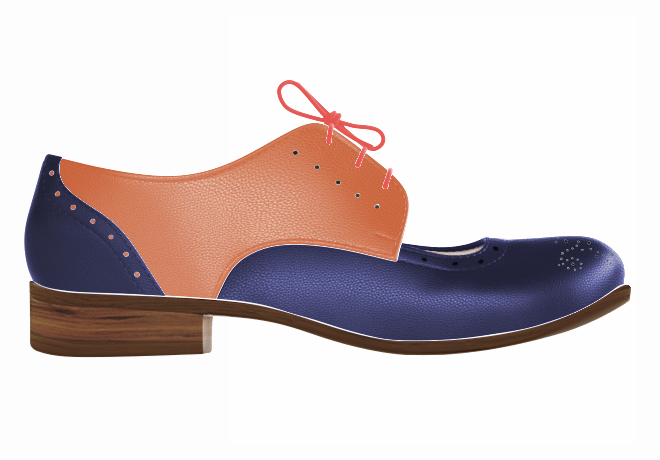 Florence - Cutout Oxfords
