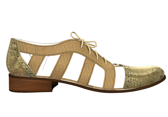 Nassau - Cutout Oxfords