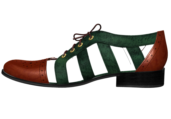 Nassau - Cutout Oxfords