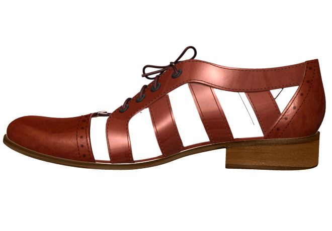 Nassau - Cutout Oxfords