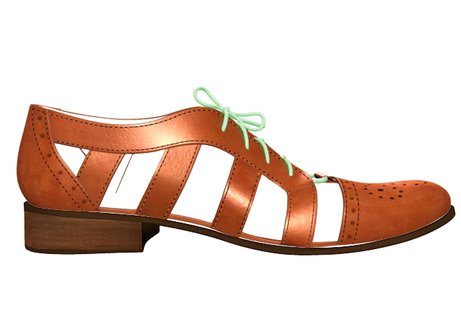 Nassau - Cutout Oxfords