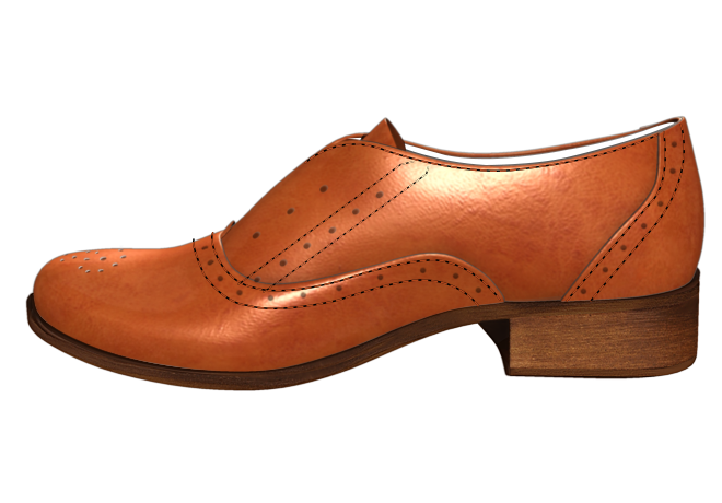 Pershing - Laceless Oxfords