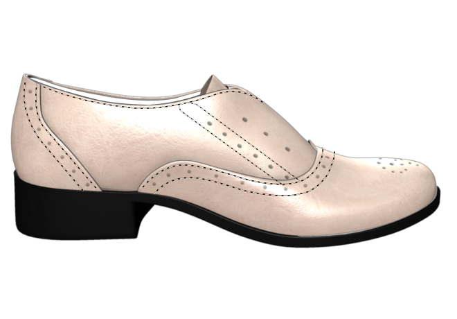 Pershing - Laceless Oxfords