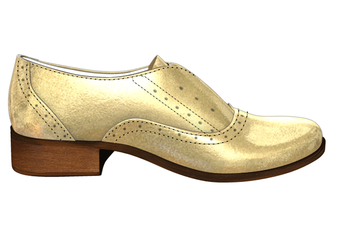 Pershing - Laceless Oxfords