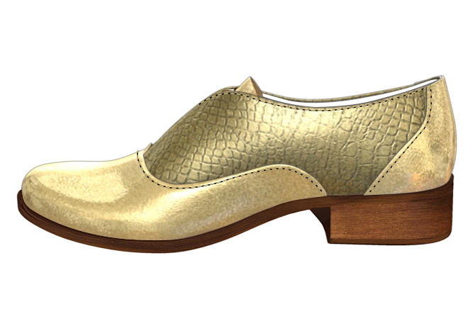Pershing - Laceless Oxfords