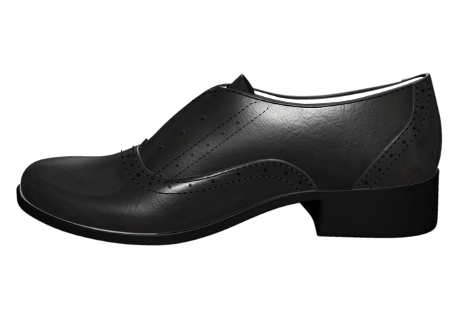 Pershing - Laceless Oxfords