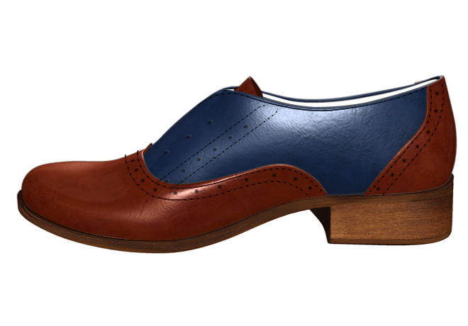 Pershing - Laceless Oxfords