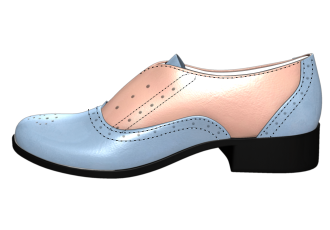 Pershing - Laceless Oxfords