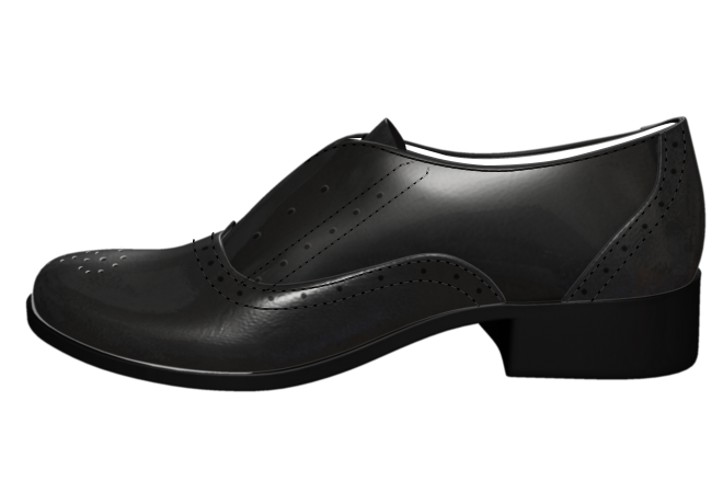 Pershing - Laceless Oxfords