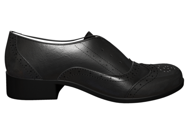 Pershing - Laceless Oxfords