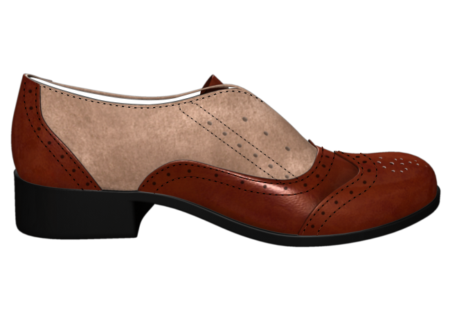 Pershing - Laceless Oxfords