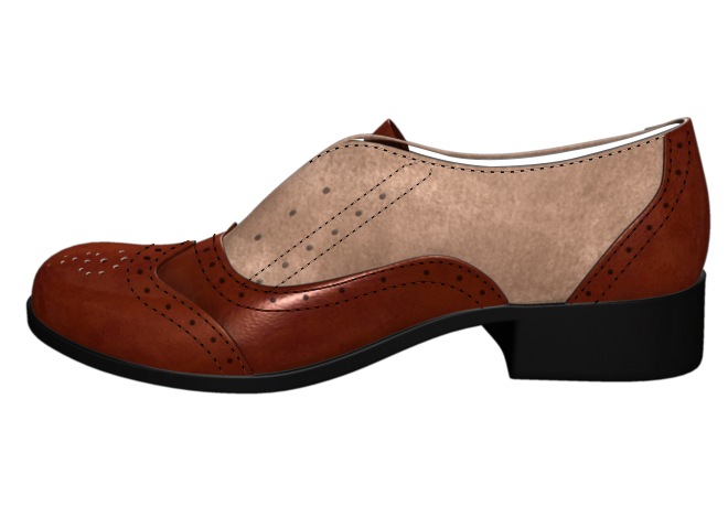 Pershing - Laceless Oxfords