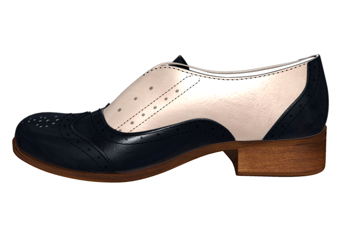Pershing - Laceless Oxfords