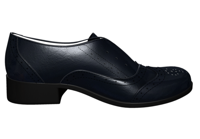 Pershing - Laceless Oxfords