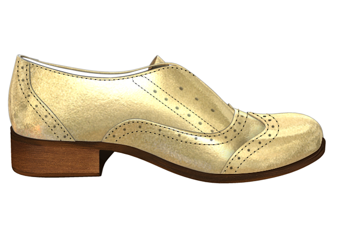 Pershing - Laceless Oxfords