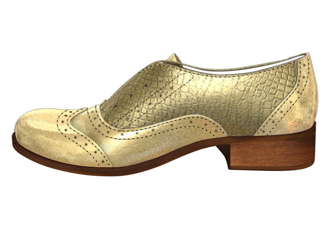 Pershing - Laceless Oxfords
