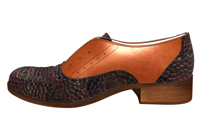 Pershing - Laceless Oxfords