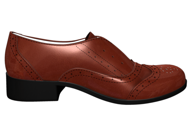Pershing - Laceless Oxfords