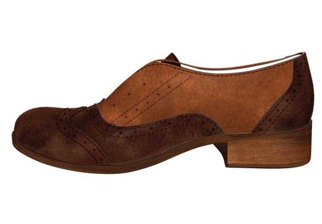 Pershing - Laceless Oxfords