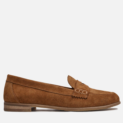 suede loafers women by Julia Bo leather