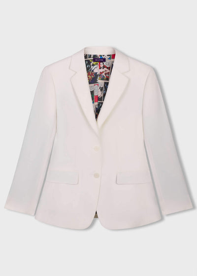 white blazer women by julia bo