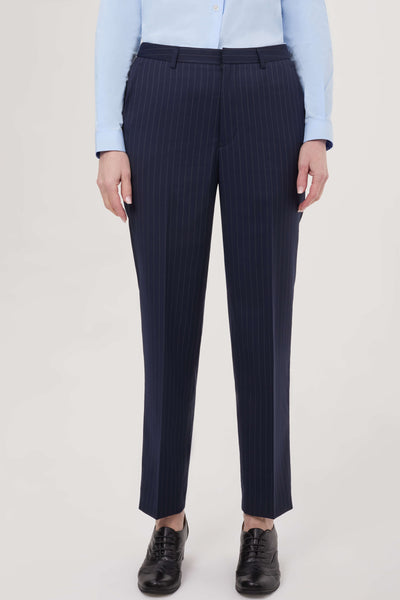 Navy womens suit pants