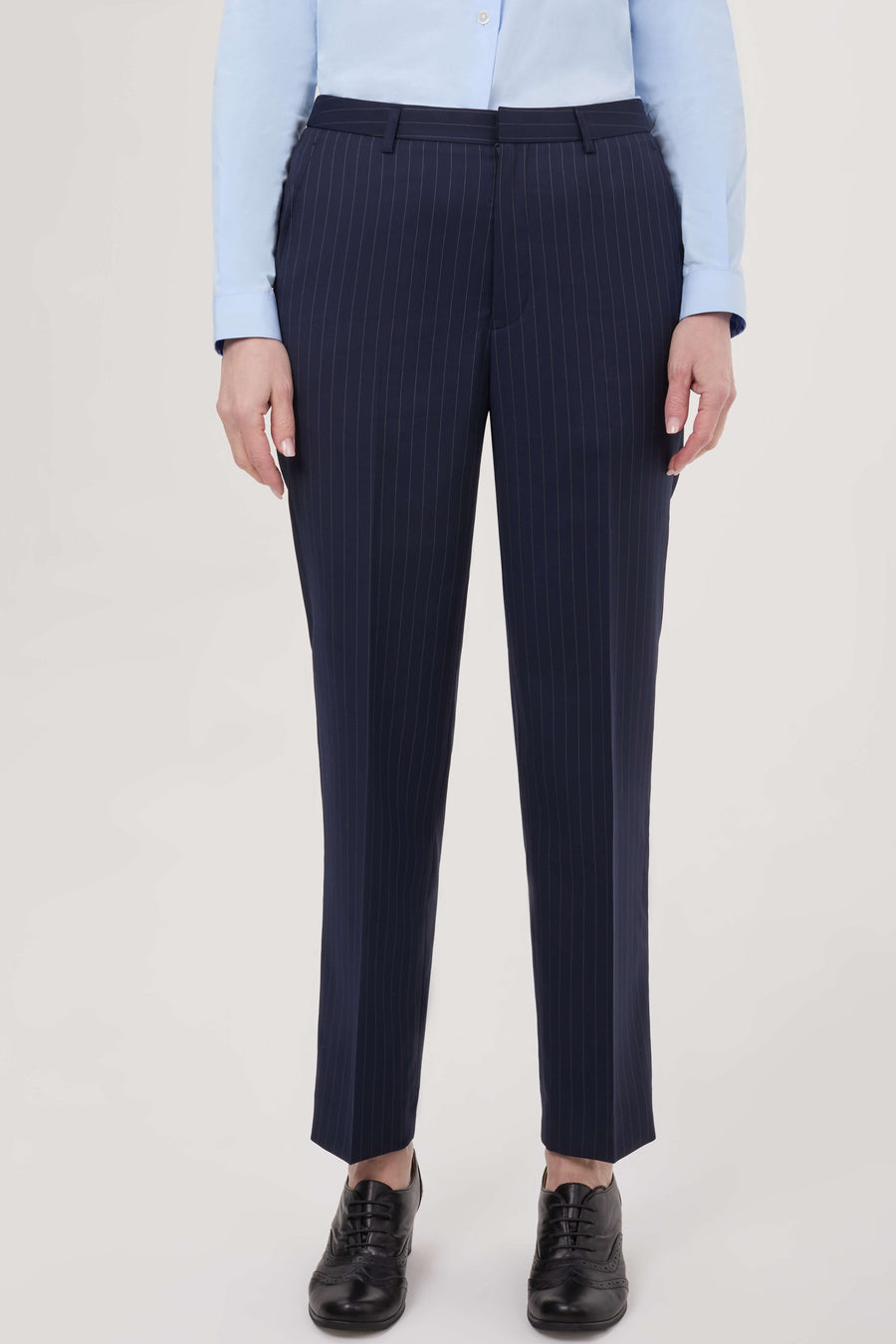 Navy womens suit pants