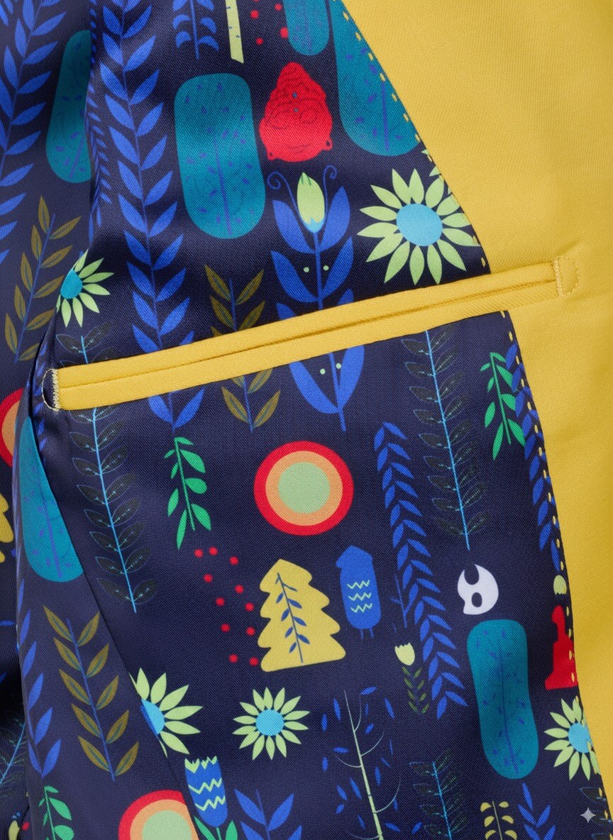 yellow womens suit by julia bo