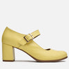 yellow mary jane shoes by julia bo