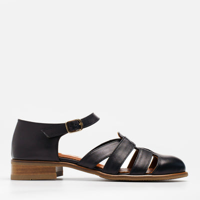 Harper - Woven Leather Sandals