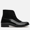 black oxford boots for women by julia bo