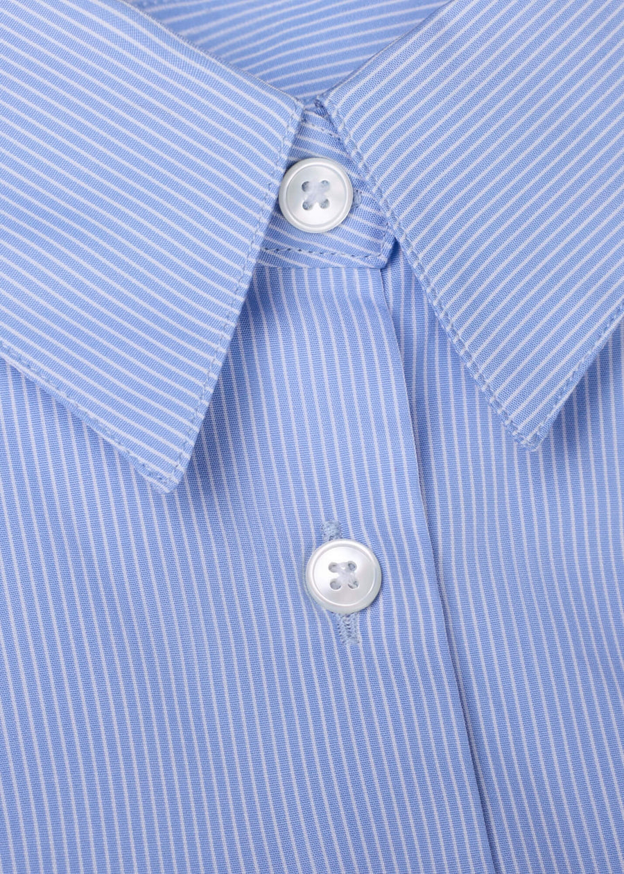 Stripped Blue and White Shirt by Julia Bo