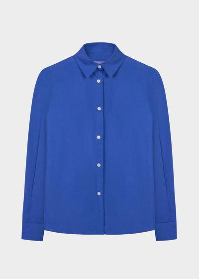 Blue blouse women by julia bo