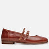 brown ballet flats