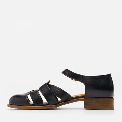 Harper - Woven Leather Sandals