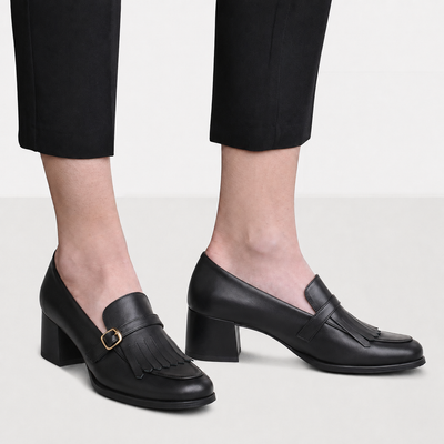 Geneva Pumps - Heeled Loafers
