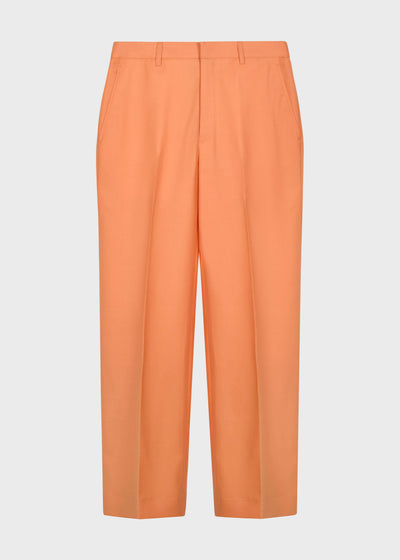 orange dress pants for women by julia bo