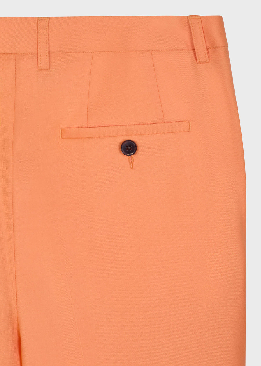 orange dress pants for women by julia bo