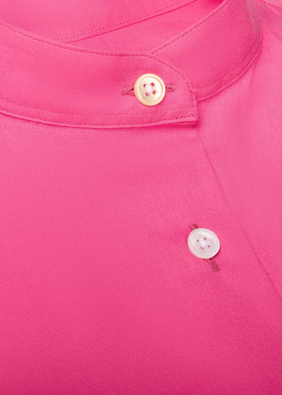 pink short sleeve blouse by julia bo