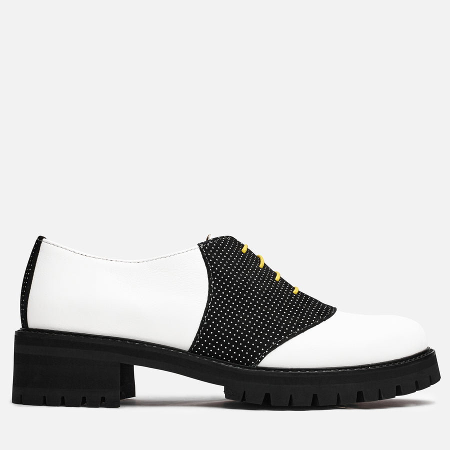 Saddle Shoes - Julia Bo - Women's Oxfords Saddle Shoes - Julia Bo - Women's Oxfords