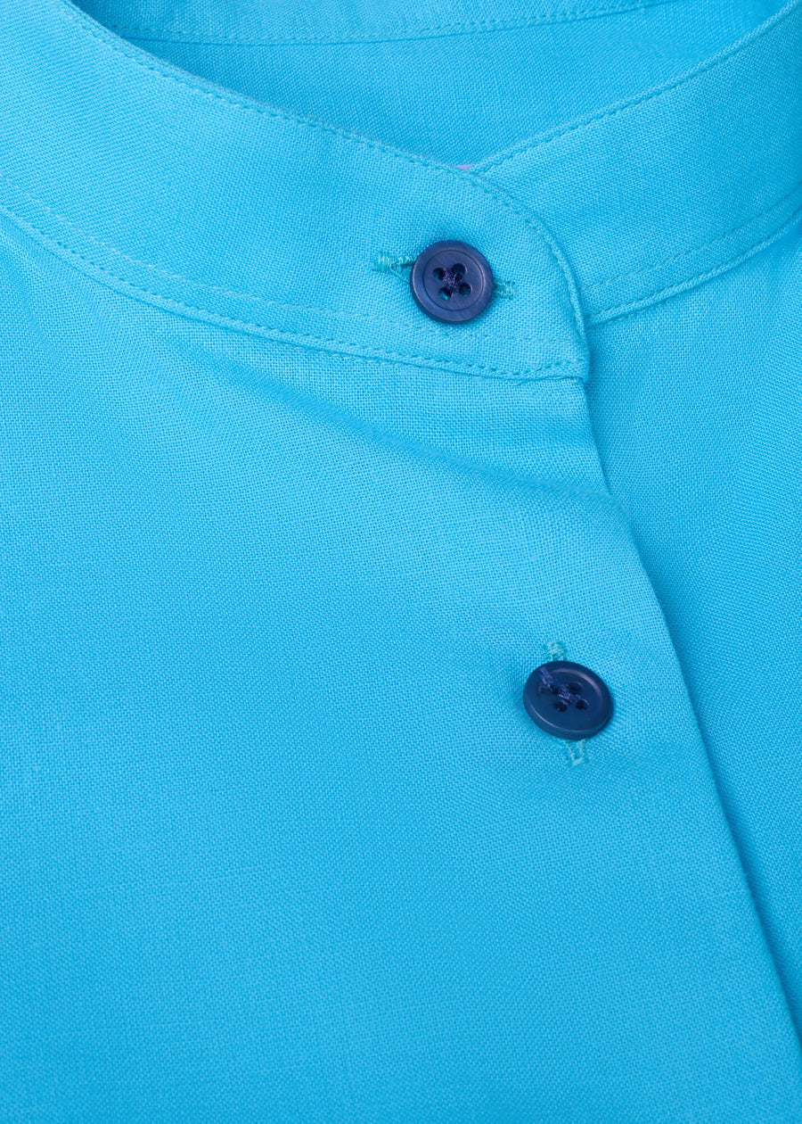 Turquoise shirt women by julia bo