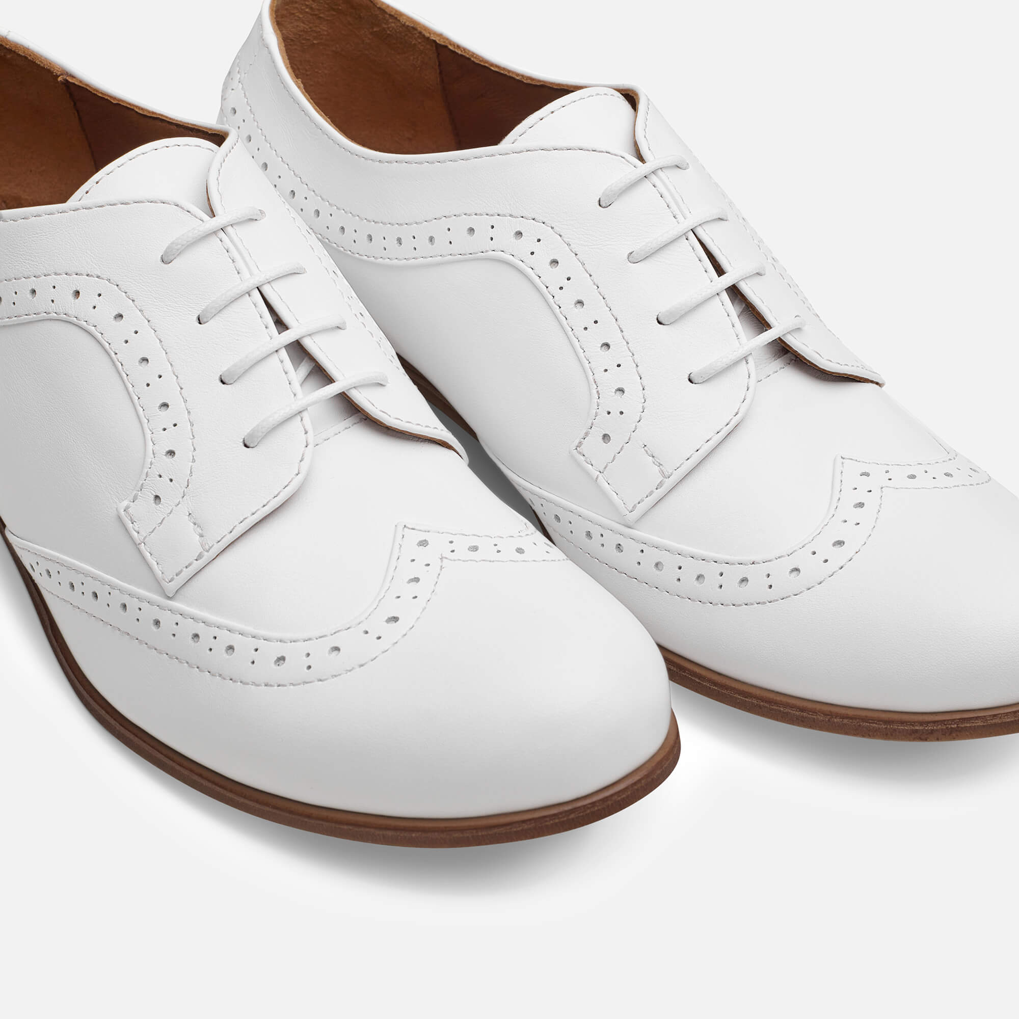 white leather dress shoes for women Vintage Nordstrom Women Leather Shoes Sz 11 Derby Shoes in Cream