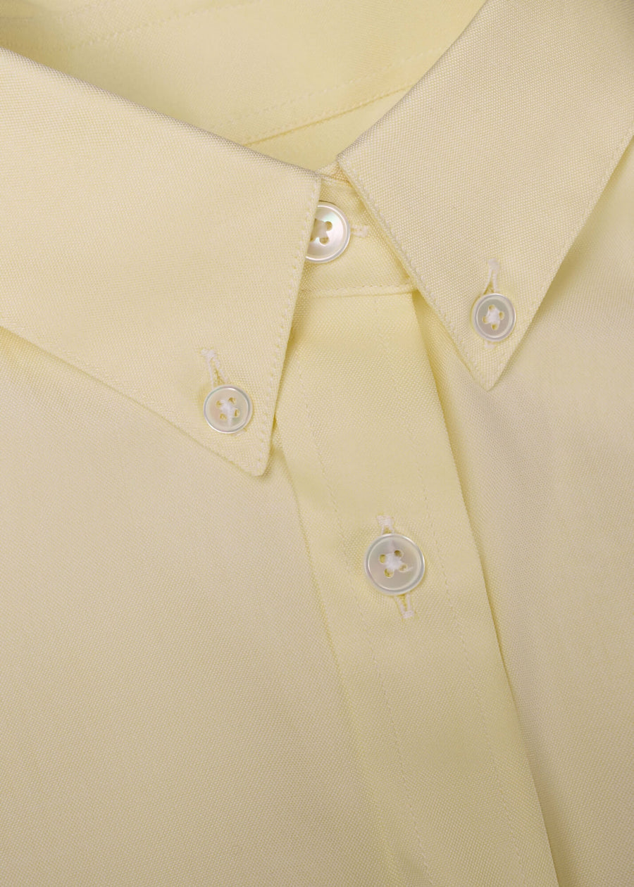 yellow oxford shirt women by julia bo