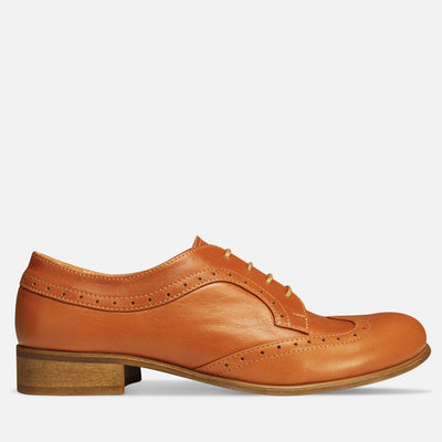 brown oxford shoes women by Julia Bo