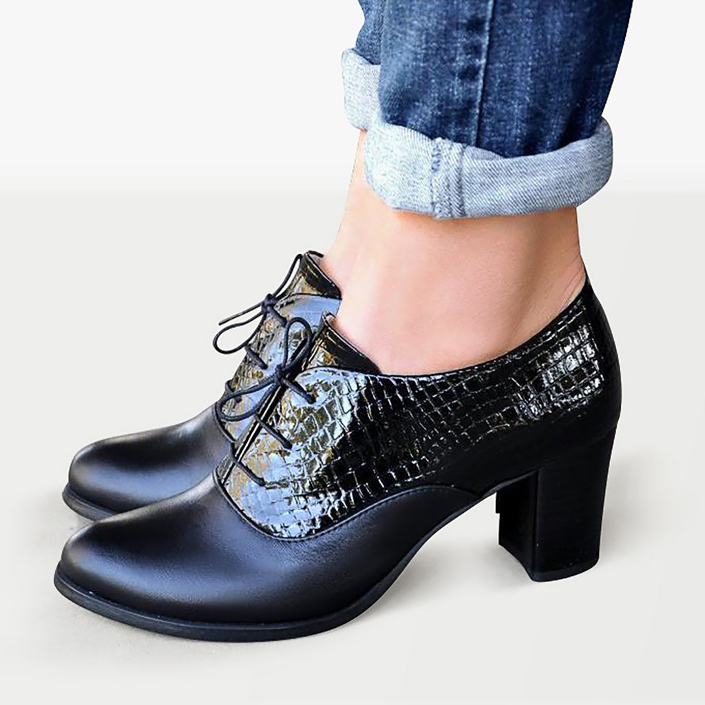 Oxford heel shoes Clearance
