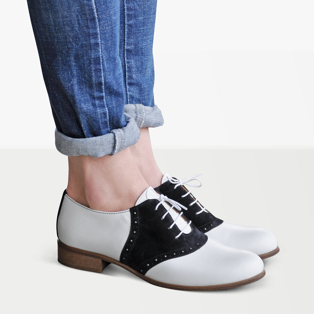 Caring for Saddle Oxford Shoes